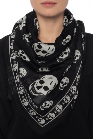 Logo-printed scarf, zdjęcie 2 Logo-printed scarf od Alexander McQueen
